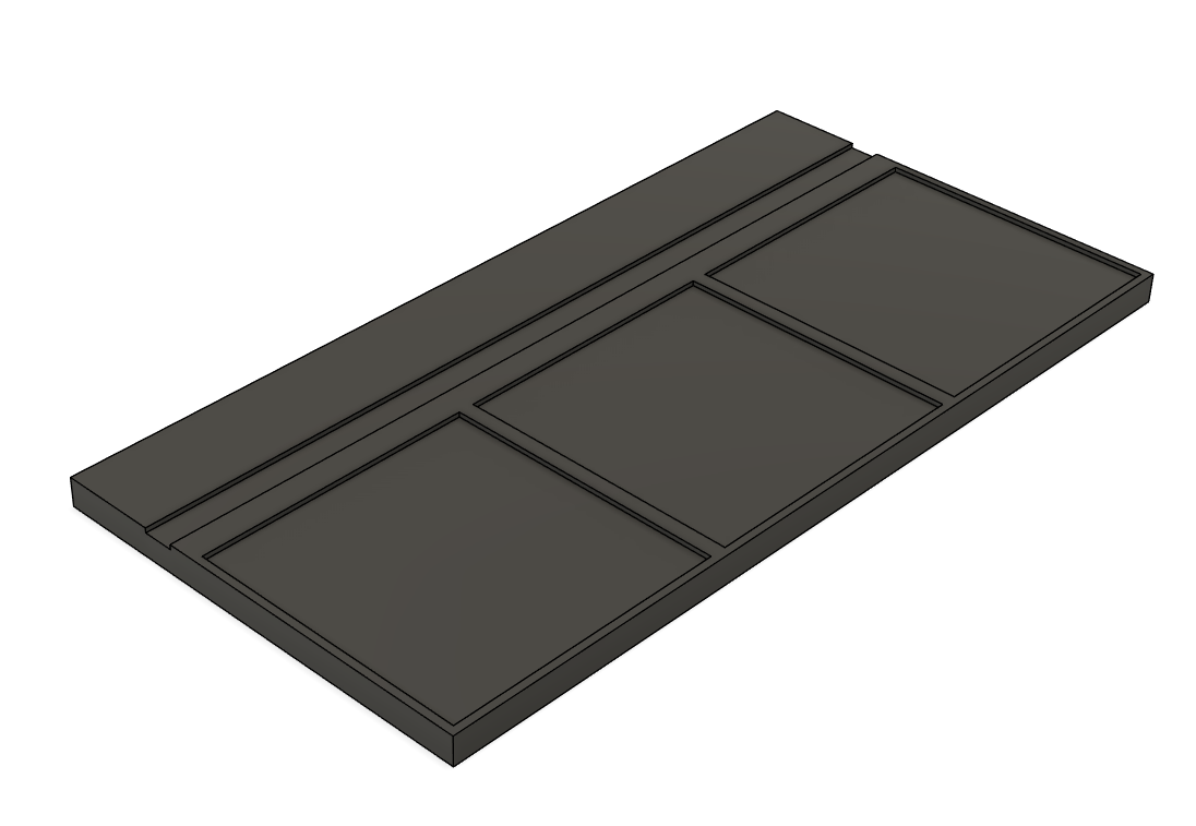 Chess Board Base Set 2.5" (64mm) (Commercial)