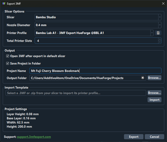 3MF Export Plugin