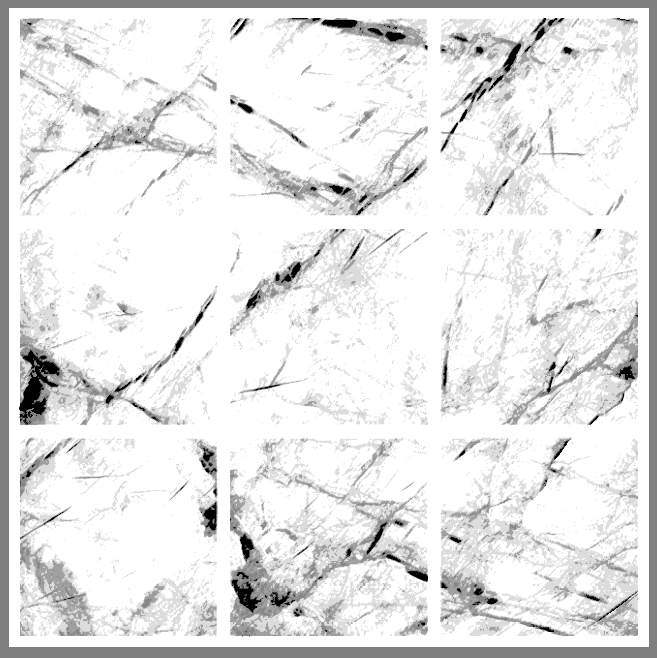 Marble Tiles for 2.5" (64mm) Chess Board  (Commercial)