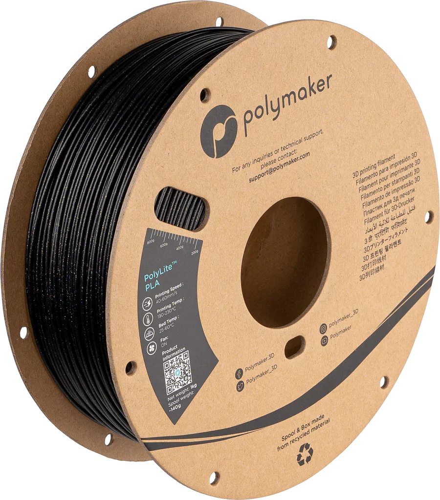 Panchroma™ Galaxy PLA (Formerly PolyLite™ Galaxy Black)