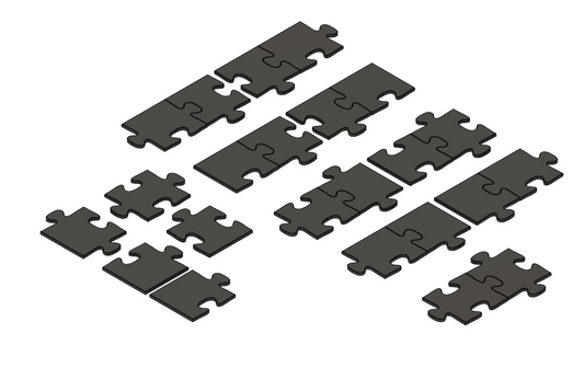 Puzzle Tiles for the StageTop Table System