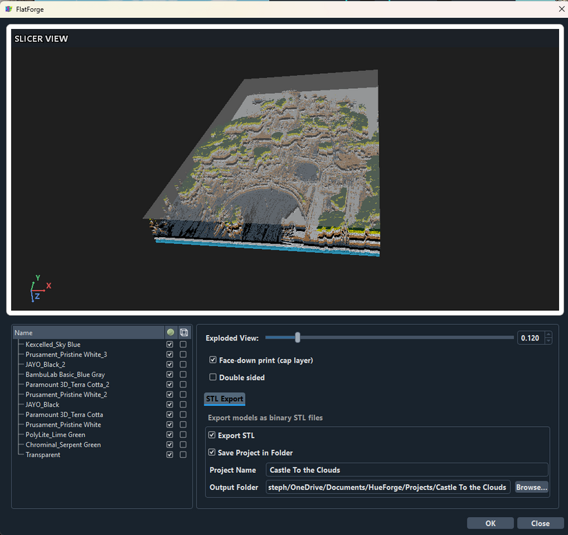 FlatForge – HueForge